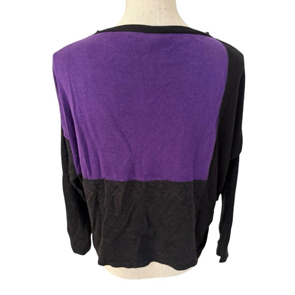 Eileen Fisher‎ Tencel Organic Cotton Silk Bateau Neck Box Top Size Small - Picture 2 of 6